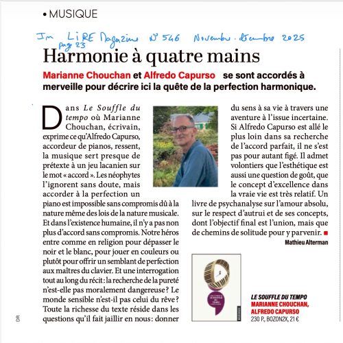Le souffle du Tempo :lire magazine N546
